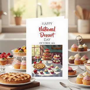 Cartão Feliz Dia Nacional do Doce   14 de outubro