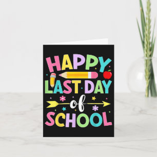 Cartão Feliz Dia Passado Da Escola Estudantes G