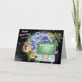 Cartão Feliz Dia 🌐 Terra 🌱