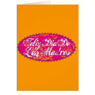 Cartão Feliz Diâmetro De Las Madre