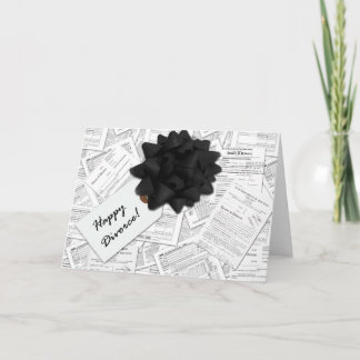 Cartão Feliz Divórcio!