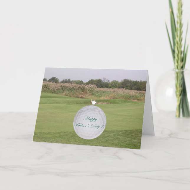 Cartão feliz do dia dos pais de Sandtrapped (Frente)