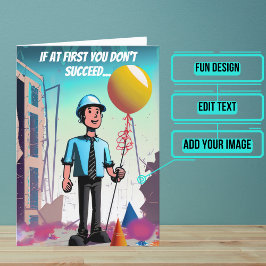 Cartão Feliz Engenheiro de aniversário