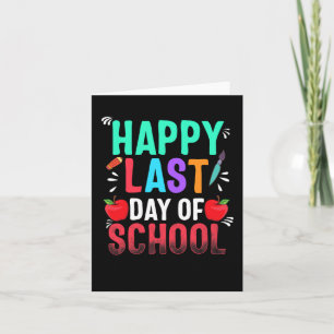 Cartão Feliz Estudo De Apreciação De Professores Do Últim