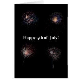 Cartão Feliz Forte de julho