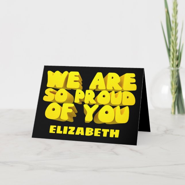 Cartão Feliz Graduação (Frente)