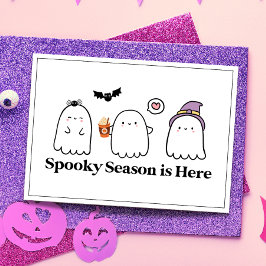 Cartão Feliz Halloween Custom Personalizado Espantosa Tem