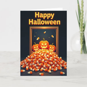 Cartão Feliz Halloween Jack O Card