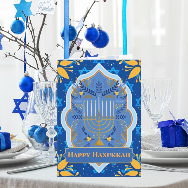 Cartão Feliz Hanukkah (Criador carregado)