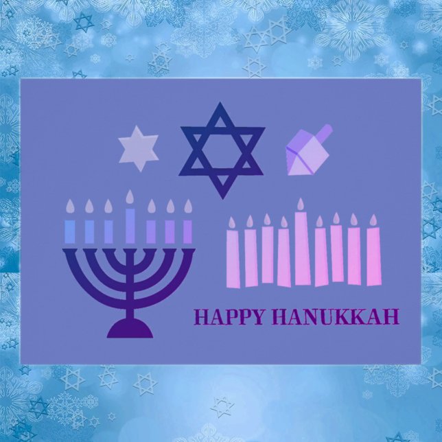 Cartão Feliz Hanukkah (Criador carregado)