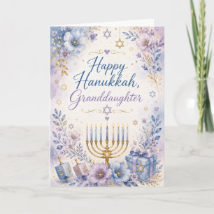 Cartão Feliz Hanukkah Netinha