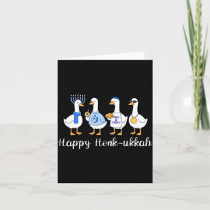 Cartão Feliz Honkukkah Hanukkah Divertido Chanukah Festiv