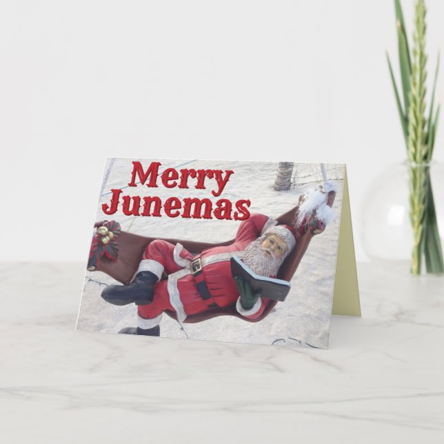 Cartão Feliz Junemas Natal (Frente)