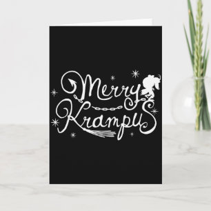 Cartão Feliz Krampus Folclore Alemão Natal Para Krampu