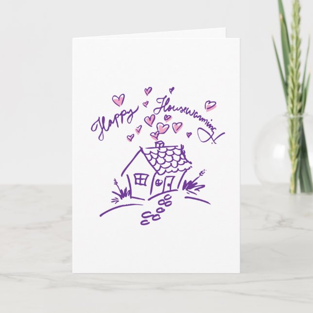 Cartão Feliz lar 4 (Frente)