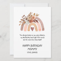 Feliz Mamãe De Aniversário Do Bebê
