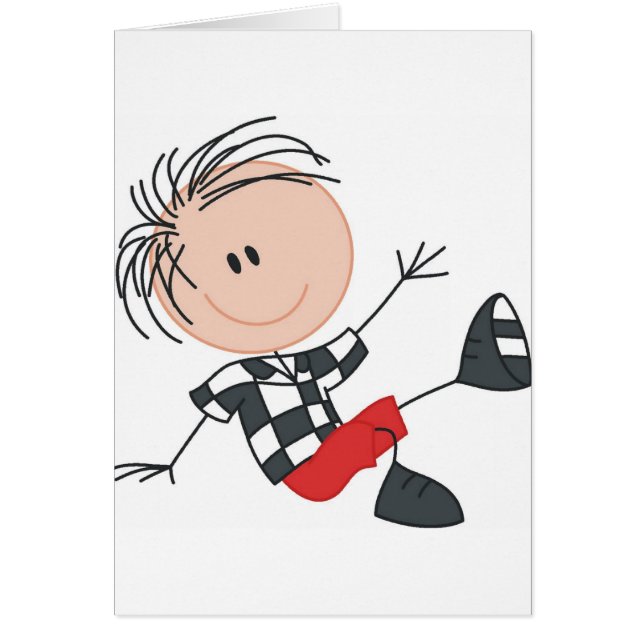 Cartão Feliz Menino (Frente)