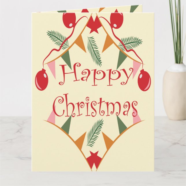 Cartão Feliz Natal (Frente)