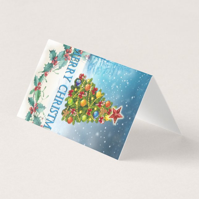 Cartão Feliz Natal (Frente)