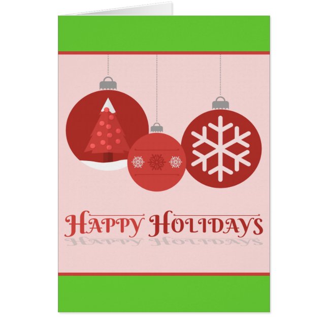 Cartão Feliz Natal (Frente)