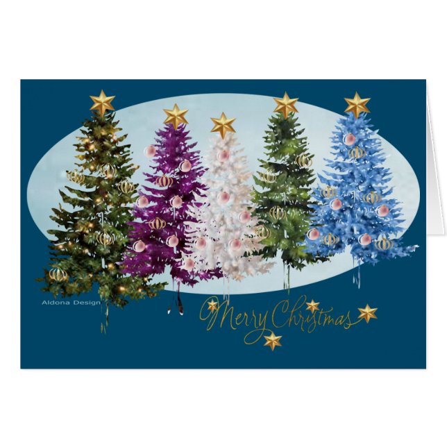 Cartão Feliz Natal (Frente Horizontal)