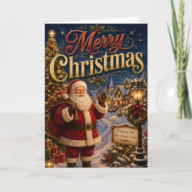 Cartão Feliz Natal (Frente)