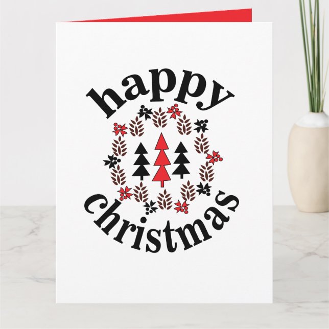 Cartão Feliz Natal (Frente)