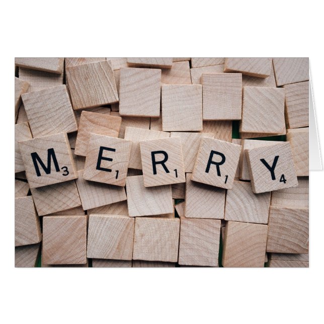 Cartão Feliz Natal (Frente Horizontal)