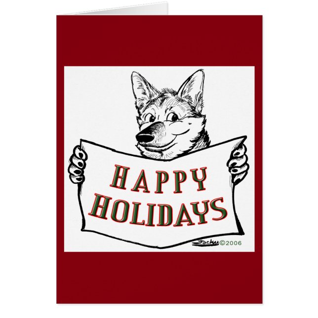 Cartão Feliz Natal! (Frente)