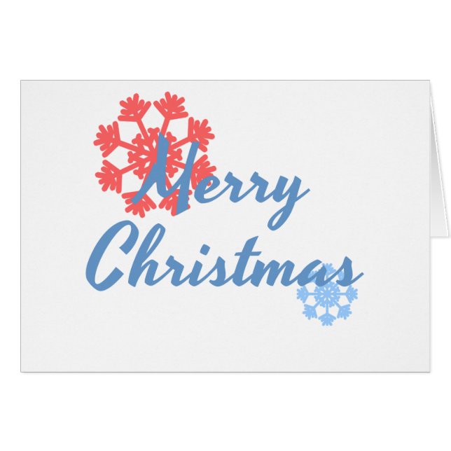 Cartão Feliz Natal (Frente Horizontal)