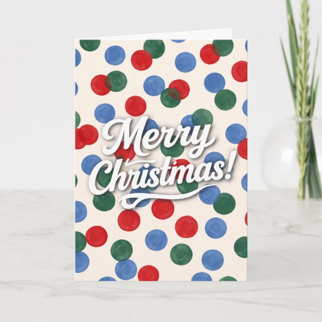 Cartão Feliz Natal (Frente)