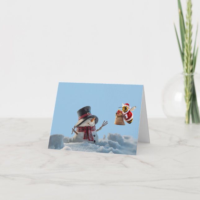 Cartão Feliz Natal. (Frente)