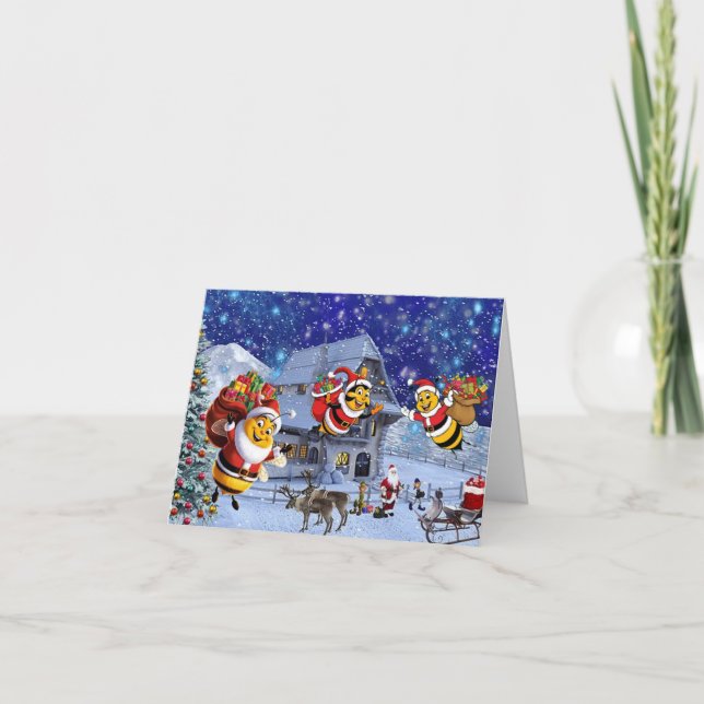 Cartão Feliz Natal. (Frente)