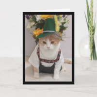 Feliz Natal Alemão de Gato