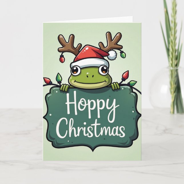 Cartão Feliz Natal aos Saltadores (Frente)
