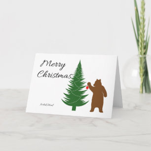 Cartão Feliz Natal Carneiro Kodiak