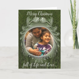 Cartão Feliz Natal... cheio de Vida e Amor... Holid