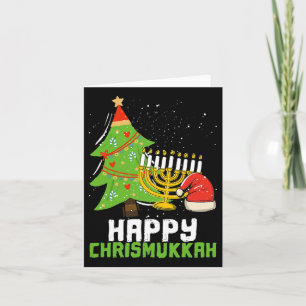 Cartão Feliz Natal Chrismukkah E Religião Chrismukkah