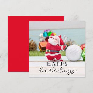 Cartão Feliz Natal com o Papai Noel