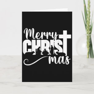 Cartão Feliz Natal Cristão Jesus Natal