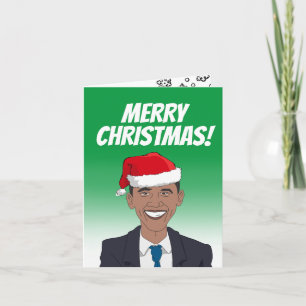 Cartão Feliz Natal de Barack Obama