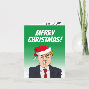 Cartão Feliz Natal de Donald Trump
