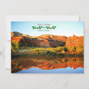 Cartão Feliz Natal de Sedona, Arizona