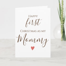 Cartão Feliz Natal, Desejos para Minha Incrível Mãe!