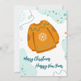 Cartão Feliz Natal e Feliz ano novo