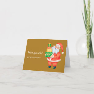 Cartão Feliz Natal e próspero Ano Novo, Natal 
