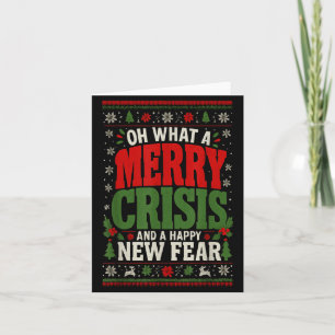 Cartão Feliz Natal E Um Ano Novo Feliz Engraçado