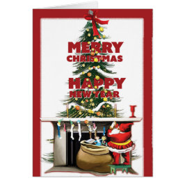 Cartão Feliz Natal & feliz ano novo