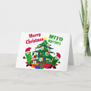 Cartão Feliz Natal Guerreiros Mito