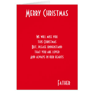 Cartão Feliz Natal Pai